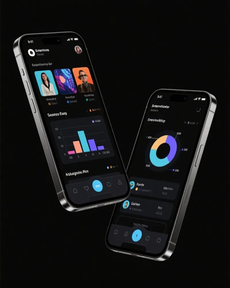 摩登3娱乐 APP 界面展示